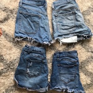 Name brand shorts including Levi’s 501